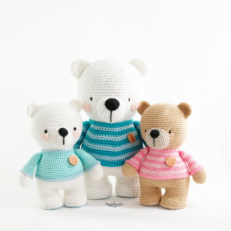 Hugo Bear - Base pattern amigurumi pattern - Amigurumi.com