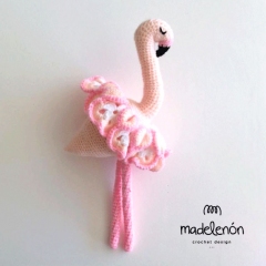 Maia Flamingo amigurumi pattern by Madelenon