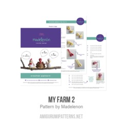 My Farm 2 amigurumi pattern by Madelenon