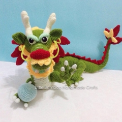 Chinese dragon amigurumi pattern - Amigurumi.com