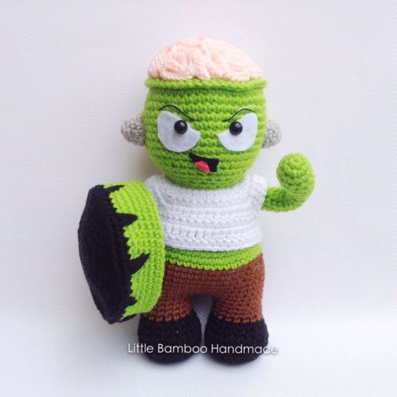 Mr. Frankenstein amigurumi pattern - Amigurumi.com