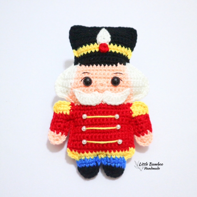 Nutcracker Ornament amigurumi pattern