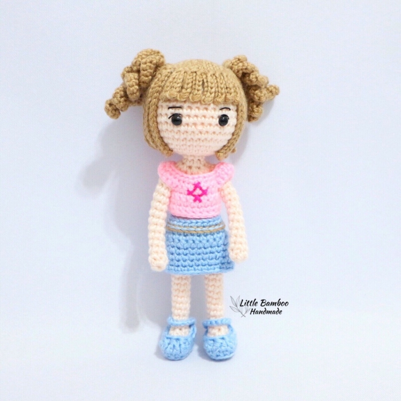 Olivia The Mini Dress Up Doll amigurumi pattern - Amigurumi.com