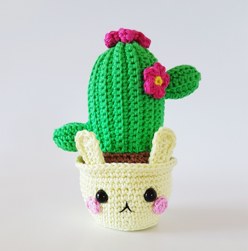 Cactus Bunnies amigurumi pattern - Amigurumipatterns.net