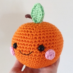 Happy Orange amigurumi by Super Cute Design