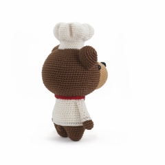 Bjorn the Cooking Bear amigurumi by DIY Fluffies