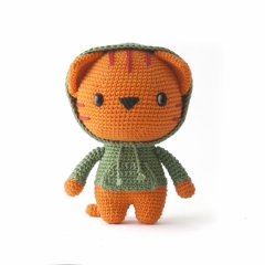 Milo the Hipster Cat amigurumi pattern by DIY Fluffies