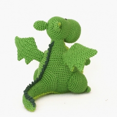 Yoki the Dragon  amigurumi pattern by DIY Fluffies