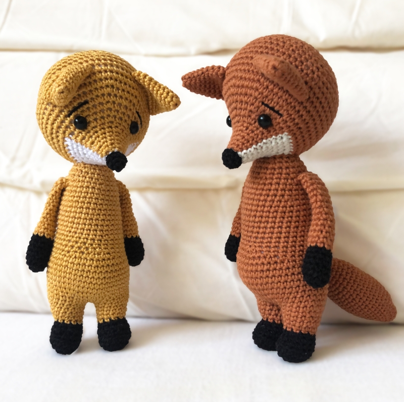 Crochet Fox - Amigurumi Sherlock amigurumi pattern - Amigurumi.com