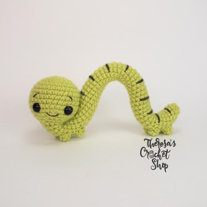 Iggy the Inchworm amigurumi pattern - Amigurumi.com