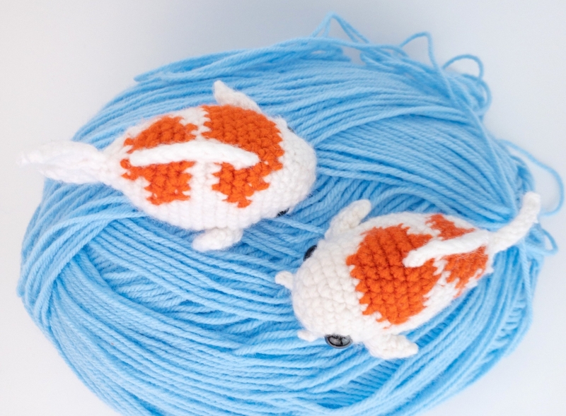 Kiki the Koi amigurumi pattern - Amigurumi.com