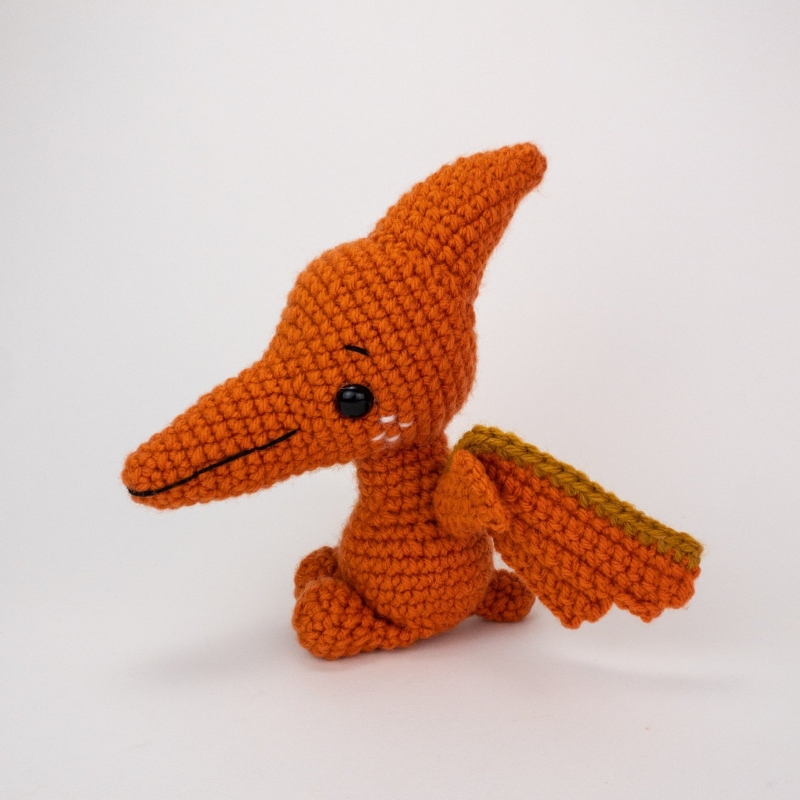 Pterry the Pterodactyl amigurumi pattern