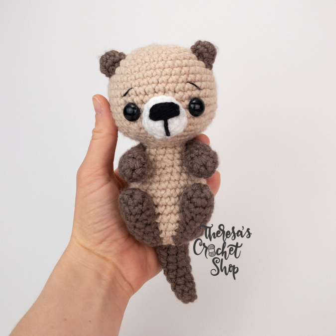 Free Crochet Pattern - Sea Otters – curiouspapaya