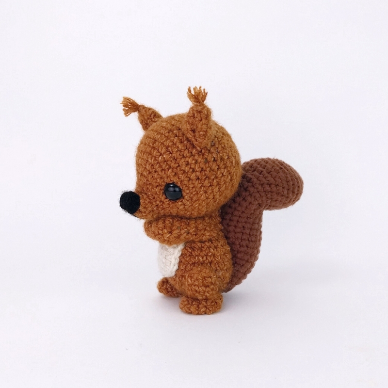 Sinnamon the Squirrel amigurumi pattern - Amigurumi.com