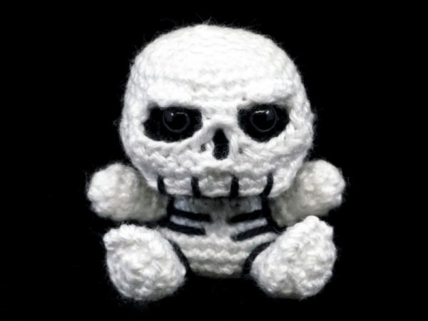 mini skeleton figure