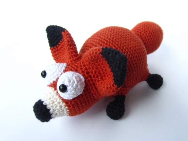 chubby fox plush