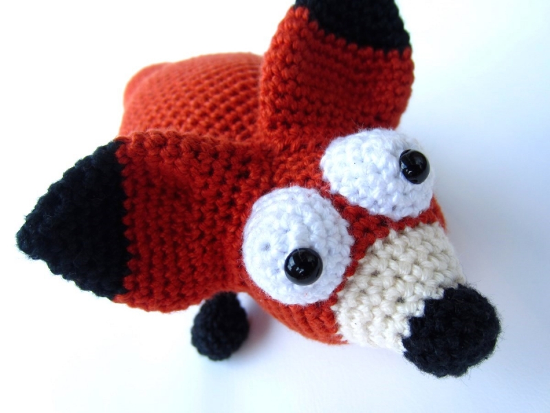 chubby fox plush