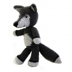 Boris the Wolf amigurumi pattern - Amigurumi.com