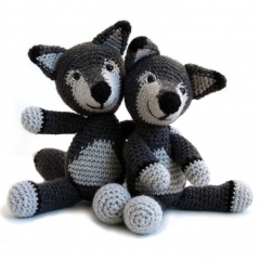 Boris the Wolf amigurumi pattern - Amigurumi.com