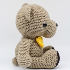 Woodland Baby Bear amigurumi by Hello Yellow Yarn