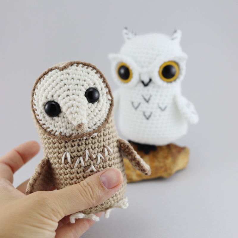 Feathered Owl Friends amigurumi pattern - Amigurumi.com