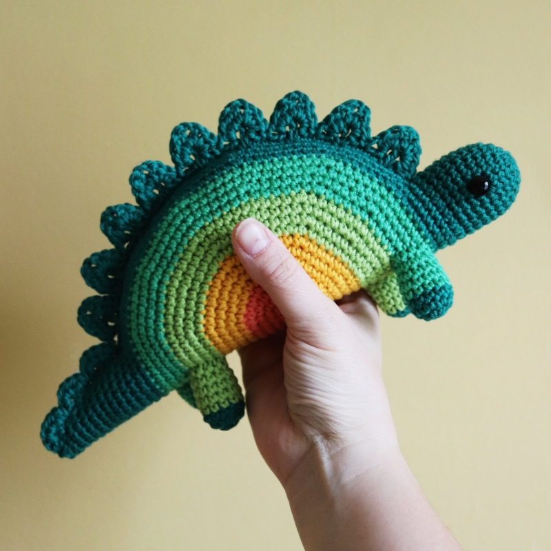 Horace The Stegosaurus Amigurumi Pattern - Amigurumi.com