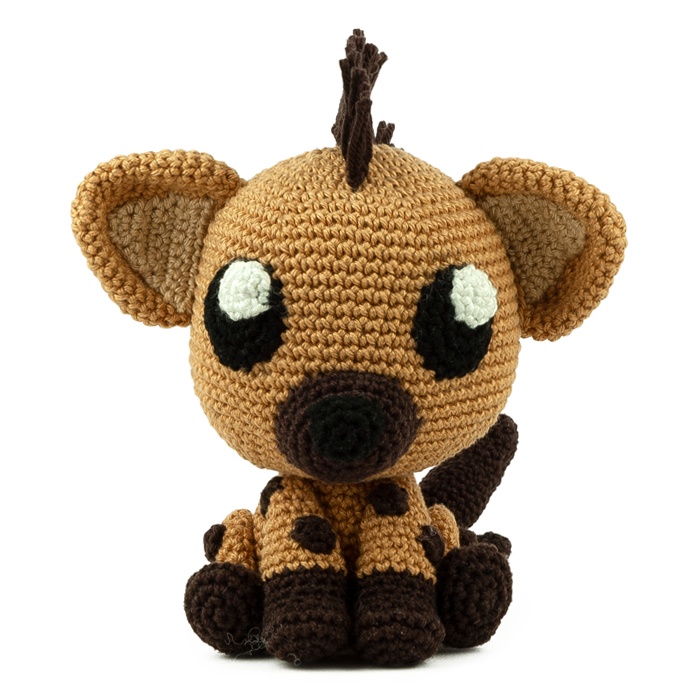 hyena plush pattern