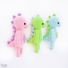 Sweet Dinosaur amigurumi pattern - Amigurumi.com