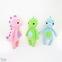 Sweet Dinosaur amigurumi pattern - Amigurumi.com