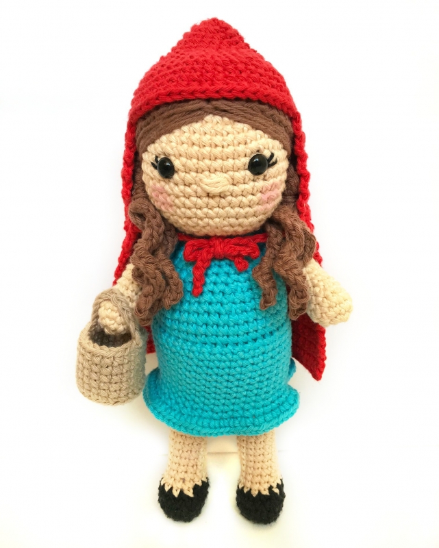 Amigurumi Pattern Doll Crochet for Little Red Riding Hood PDF 