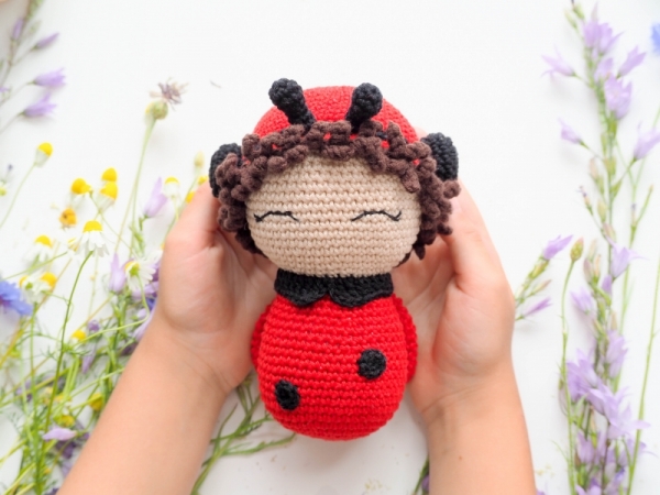 Crochet Lady Bug amigurumi pattern Amigurumi com
