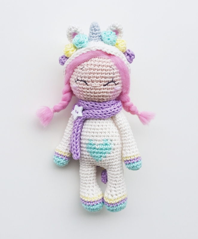 Felicity the little unicorn amigurumi pattern - Amigurumi.com