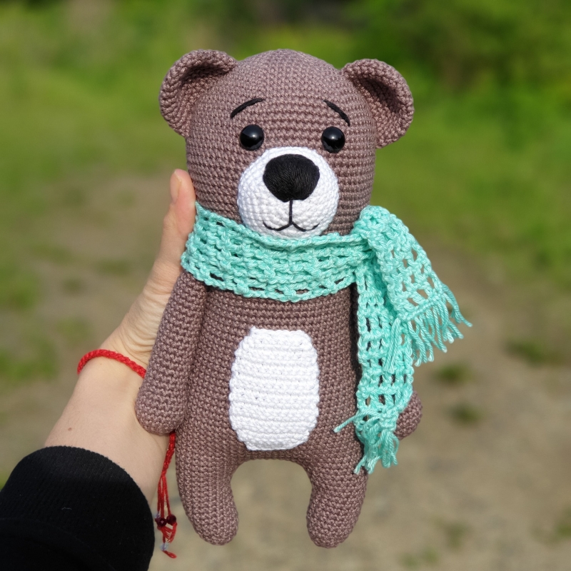 Choco the Bear amigurumi pattern - Amigurumi.com