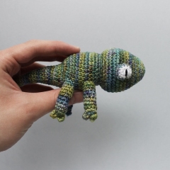 Cletus the Chameleon amigurumi pattern - Amigurumi.com