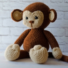Michael the Monkey amigurumi pattern - Amigurumi.com