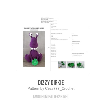 Dizzy Dirkie amigurumi pattern - Amigurumi.com