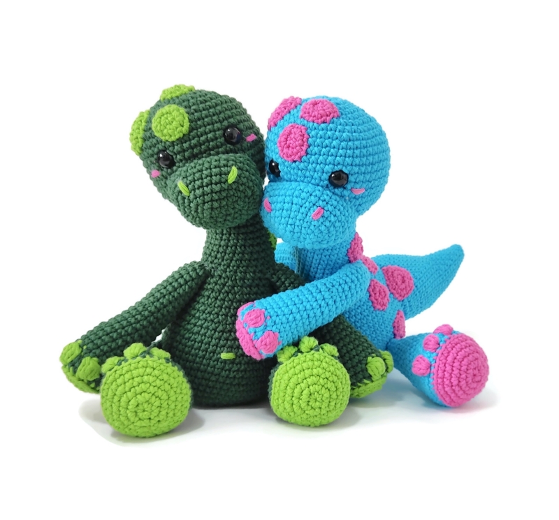 Broccoli the Brontosaurus amigurumi pattern - Amigurumi.com