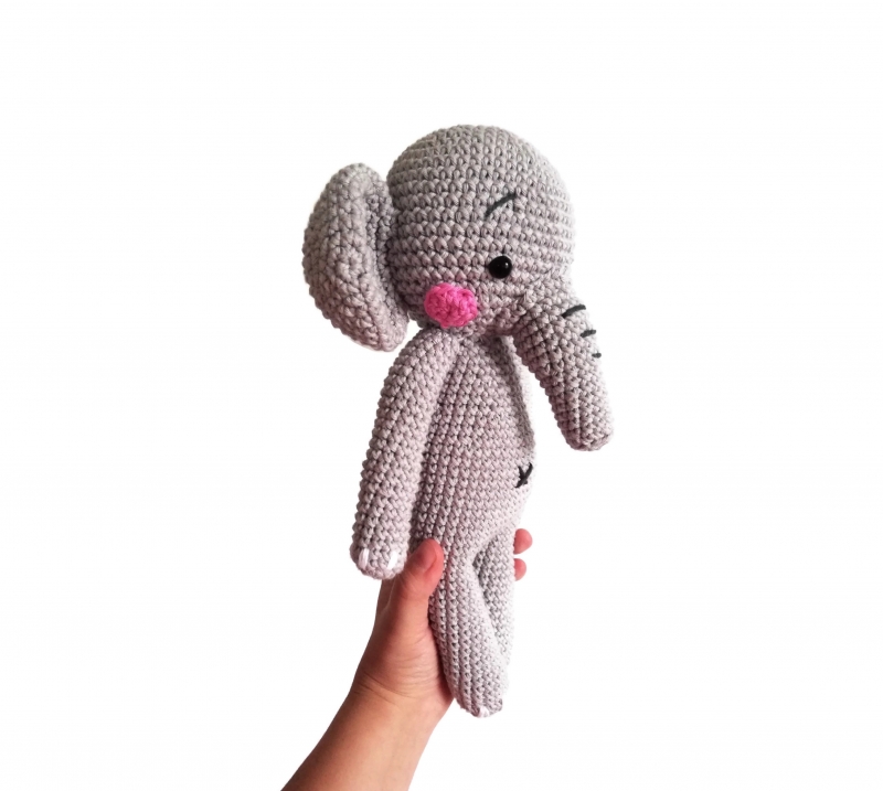 Stampy the elephant amigurumi pattern - Amigurumi.com