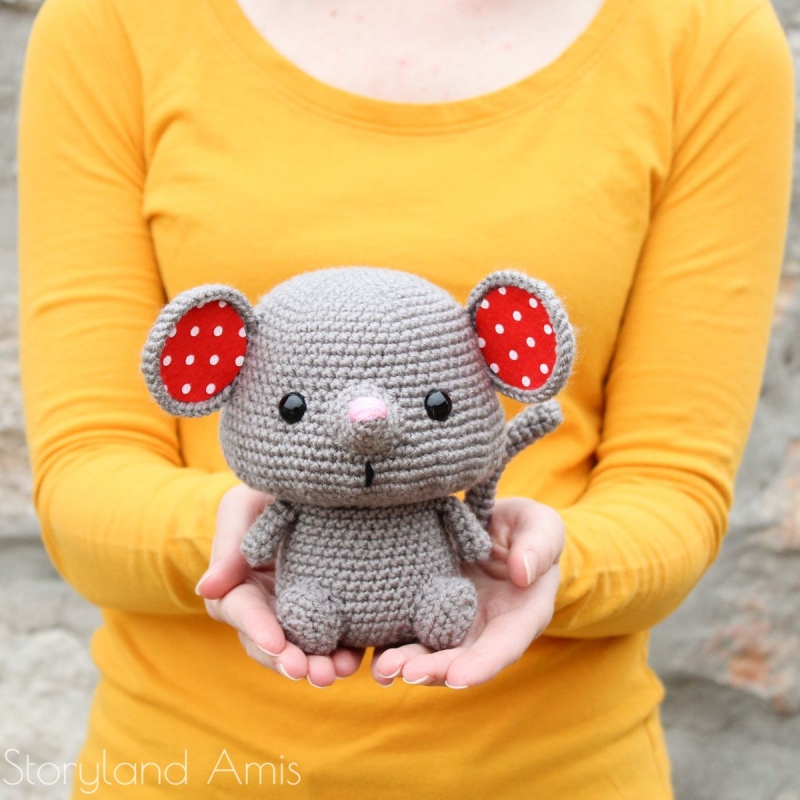 Reggie the Chinese New Year Rat amigurumi pattern - Amigurumipatterns.net