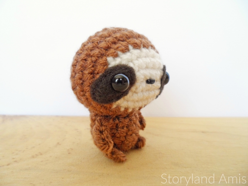 sloth stuffed animal pattern free