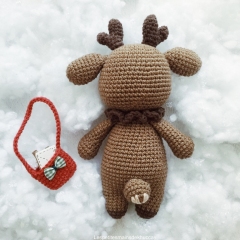 Didi the little reindeer amigurumi by Khuc Cay