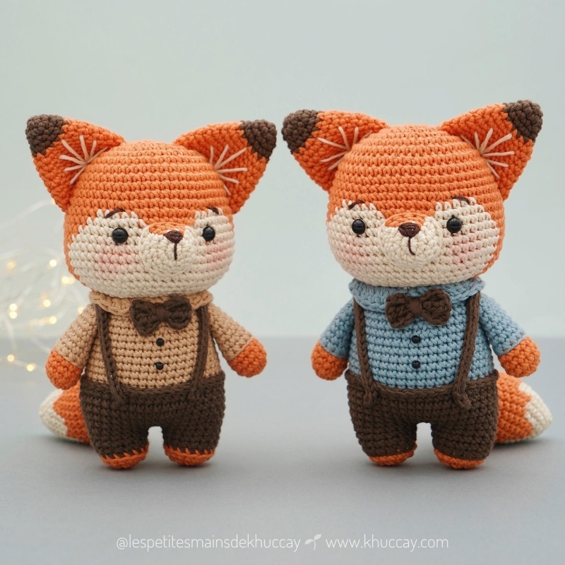 Taki the fox amigurumi pattern - Amigurumi.com