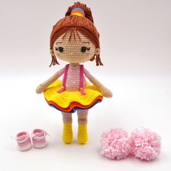  Handmade Crochet Doll Mia Doll Amigurumi Doll Yarn