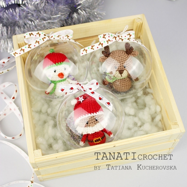 Christmas balls amigurumi pattern - Amigurumi.com