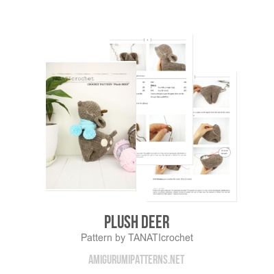 deer plush pattern
