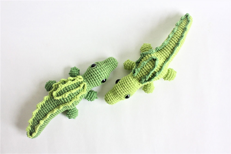 Crocodile, little fellow amigurumi pattern - Amigurumi.com