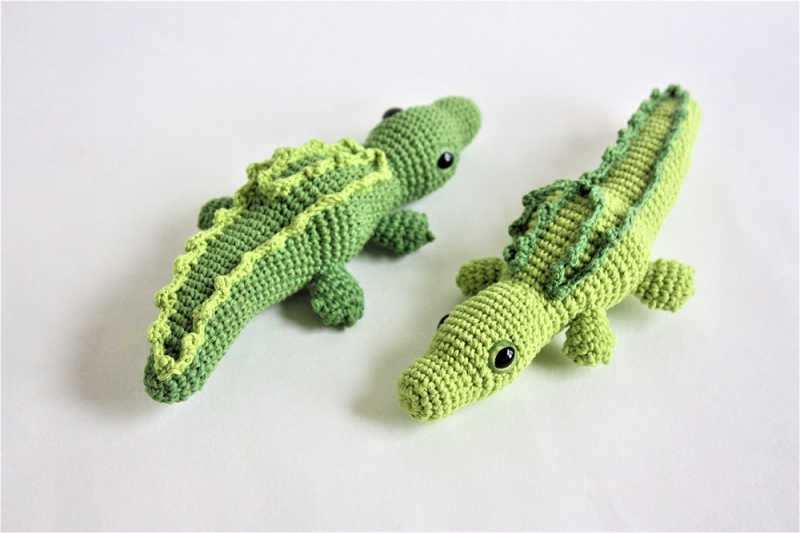 Crocodile, little fellow amigurumi pattern - Amigurumi.com