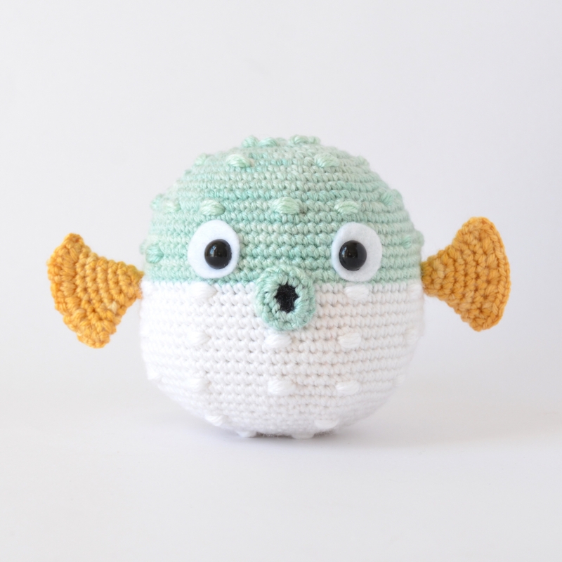 Carrie the Blowfish amigurumi pattern - Amigurumi.com