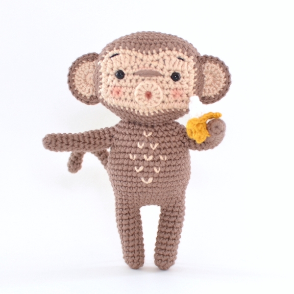 Derek the Monkey amigurumi pattern - Amigurumi.com