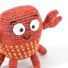 Gregory the Crab amigurumi pattern - Amigurumi.com